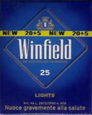 Winfield Australian Flavor Light Blue 25 Pack